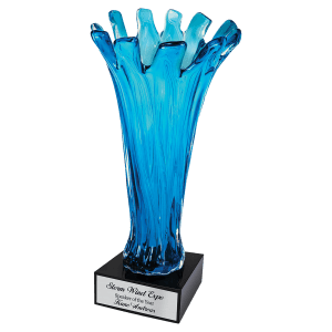 Blue Cup Art Glass