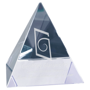 Medium Crystal Pyramid