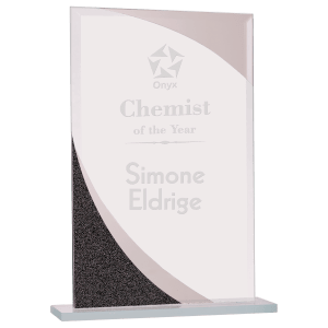 Small Rectangle Designer Glass Award